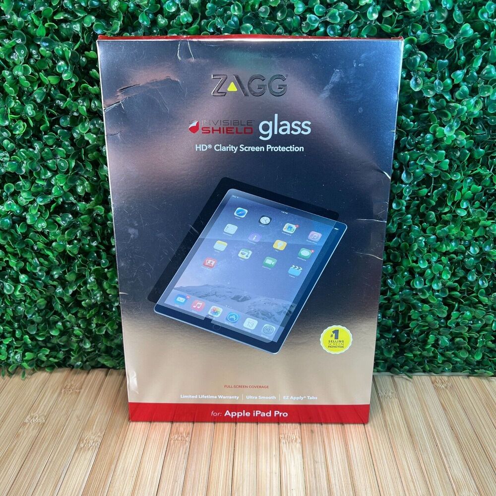 ZAGG - Invisible Shield Glass HD Clarity Screen Protector Apple iPad Pro